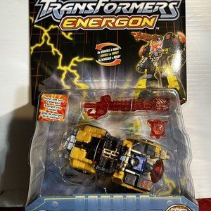 New 2003 Transformers Energon “Strongarm”Figure Robot Hasbro NOS 12” X 7.5”